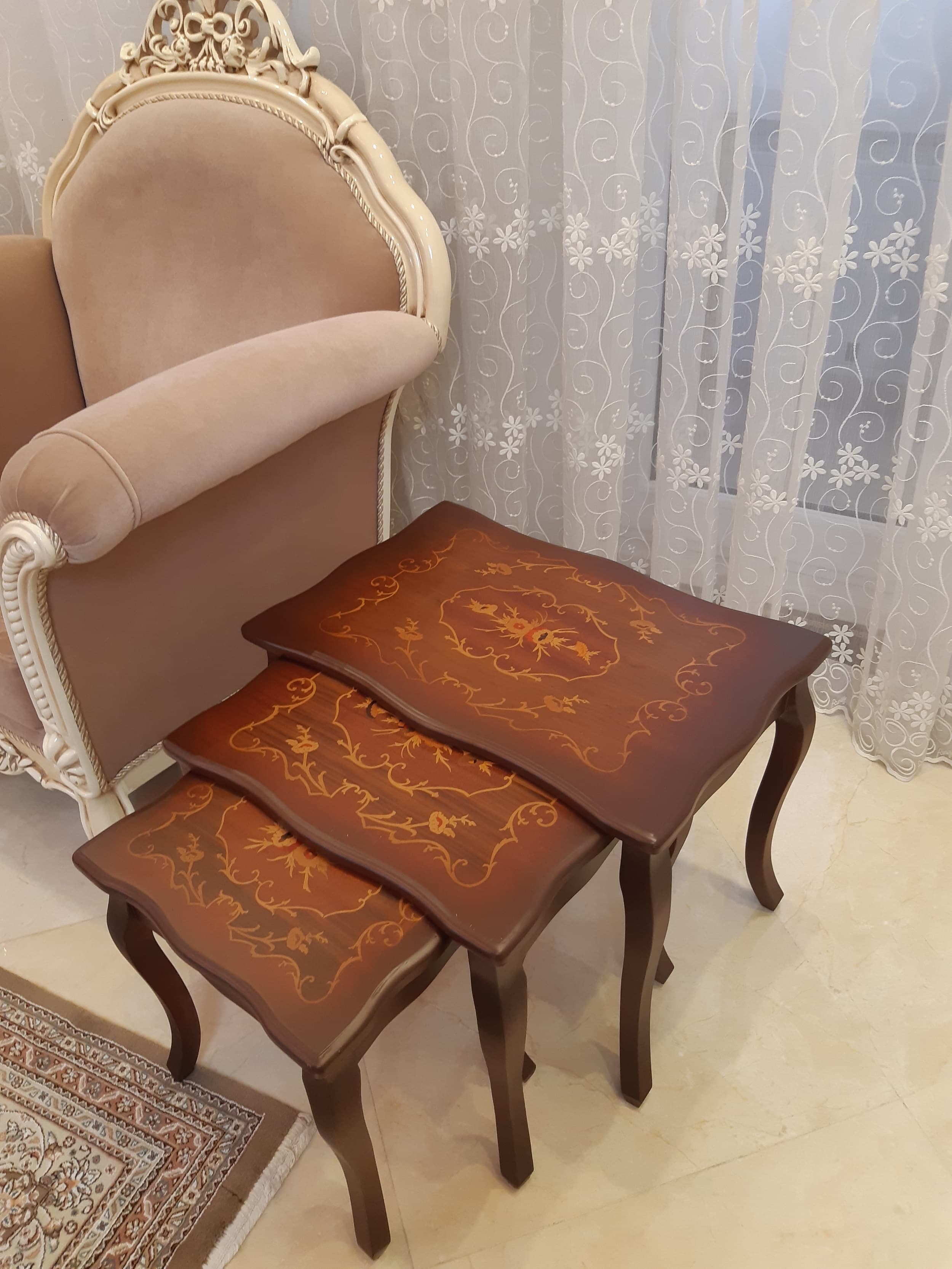 میز عسلی معرق