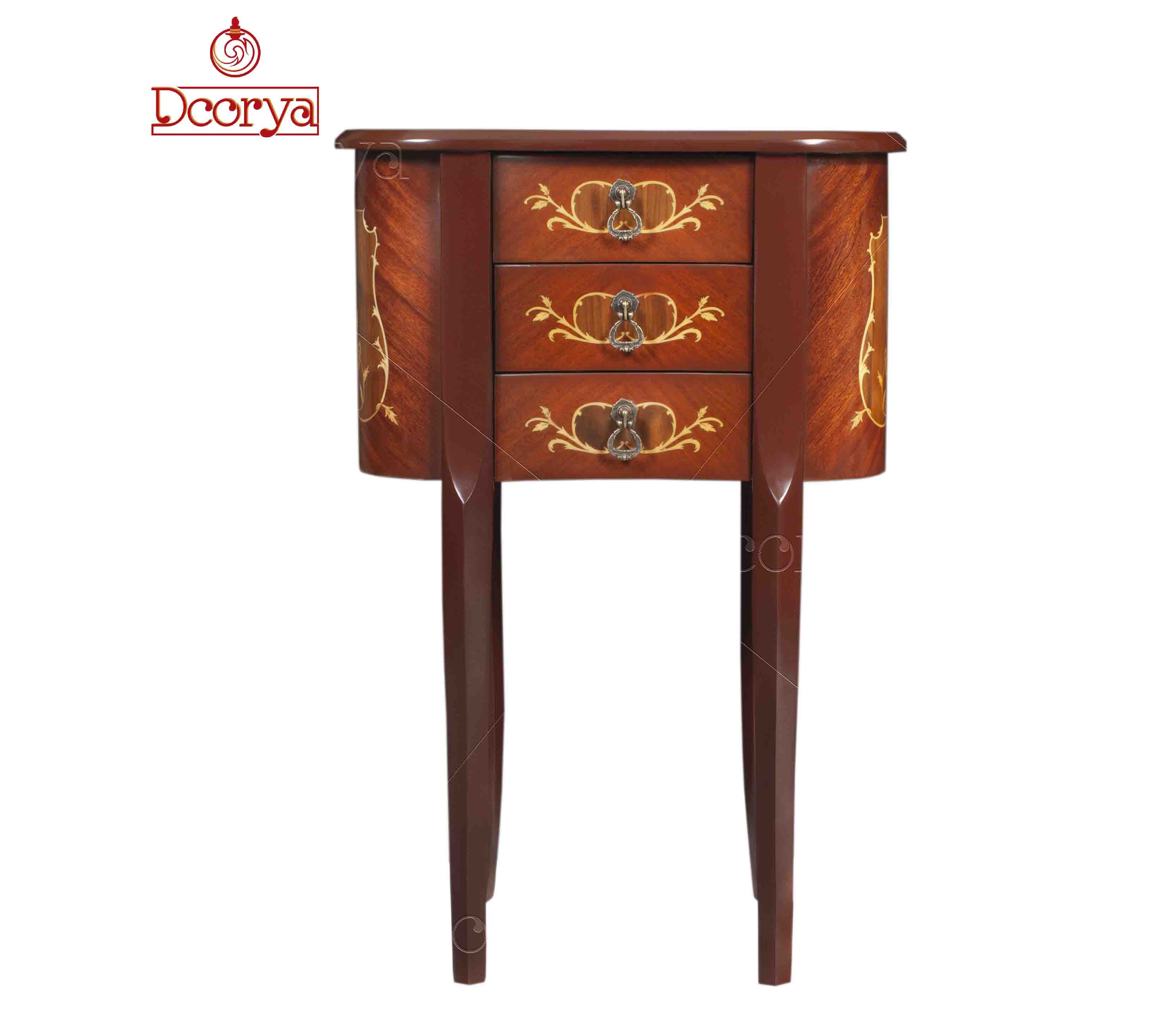 میز تلفن چوبی معرق G005